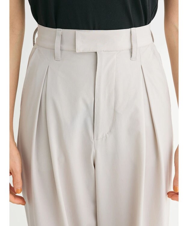 Green Parks ・ＥＬＥＮＣＡＲＥ　ＤＵＥ　ナイロンタックカーブパンツ Light Gray