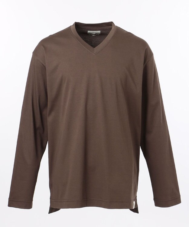 JOSEPH ABBOUD MOUNTAIN 【SPACE】ASHA OGスムース カットソー ブラウン系