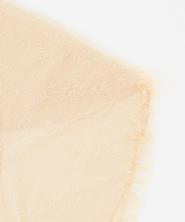 GRACE CONTINENTAL ダブルレースストール ベージュ