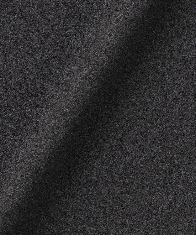 J.PRESS LADIES ジョーゼット裏起毛 ワイド パンツ チャコール×ネイビー系