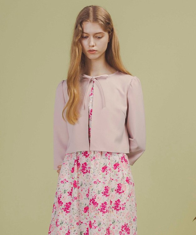 TOCCA TRANSPARENT BOLERO ボレロ ピンク系