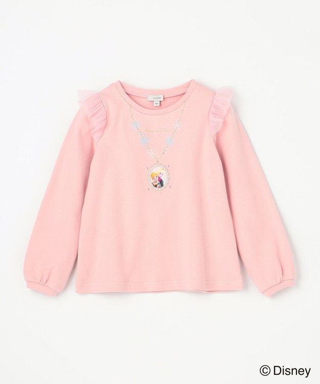 ANY KIDS 【Disney（ディズニー）】FROZEN / ネックレス風 プルオーバー ピンク