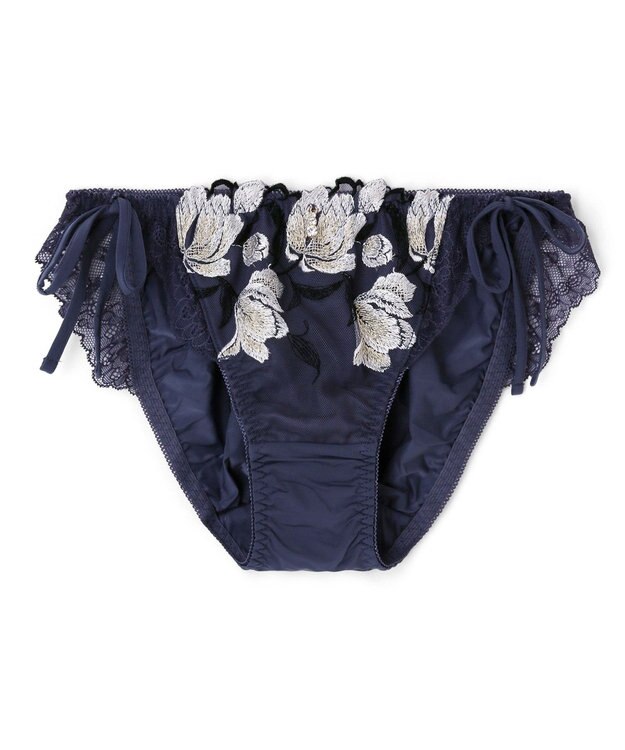 San-ai Resort（三愛水着楽園） エレガントコレクション【2407】ヒモショーツ ネイビー