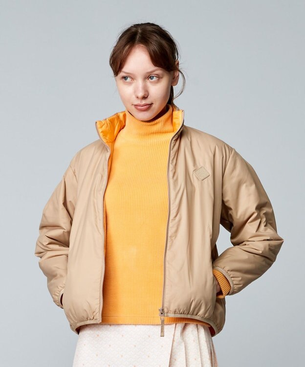 23区GOLF 【WOMEN】【撥水】中綿ライトブルゾン ベージュ系