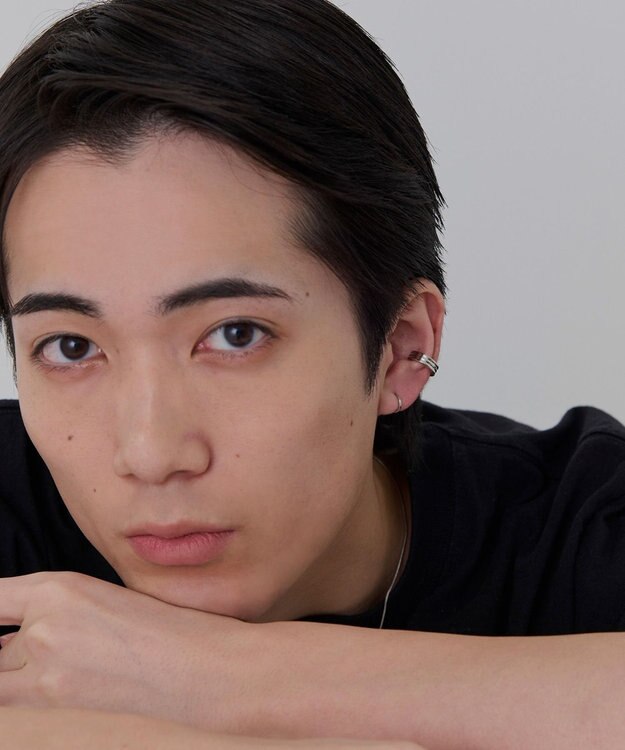 Phoebe 【金属アレルギー対応】ミニフープピアス(片耳)/サージカルステンレス シルバー シルバー