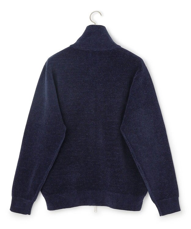 J.PRESS MEN 【WEB・一部店舗限定】モールダブルフェイス ドライバーズニット ネイビー系