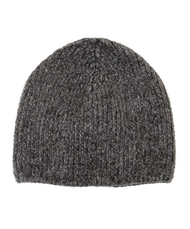 Green Parks ・ラメニットキャップ Charcoal Gray