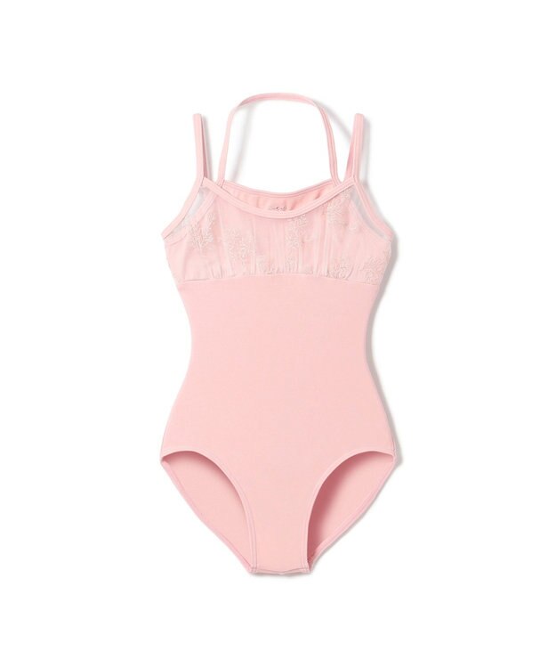 Chacott キャミソールレオタード サーモンピンク