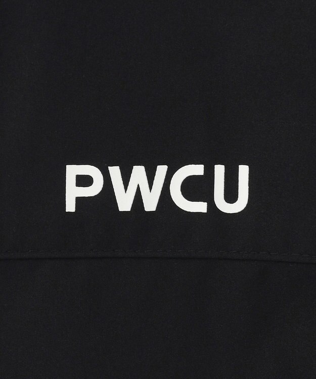 PW CIRCULUS 【撥水加工/ストレッチ】サイドストライプ ワイドパンツ ゴルフ ブラック系