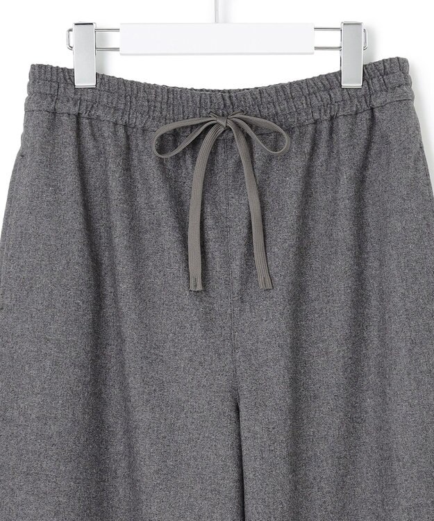 J.PRESS YORK STREET 【WOMEN】イージーワイドパンツ グレー系