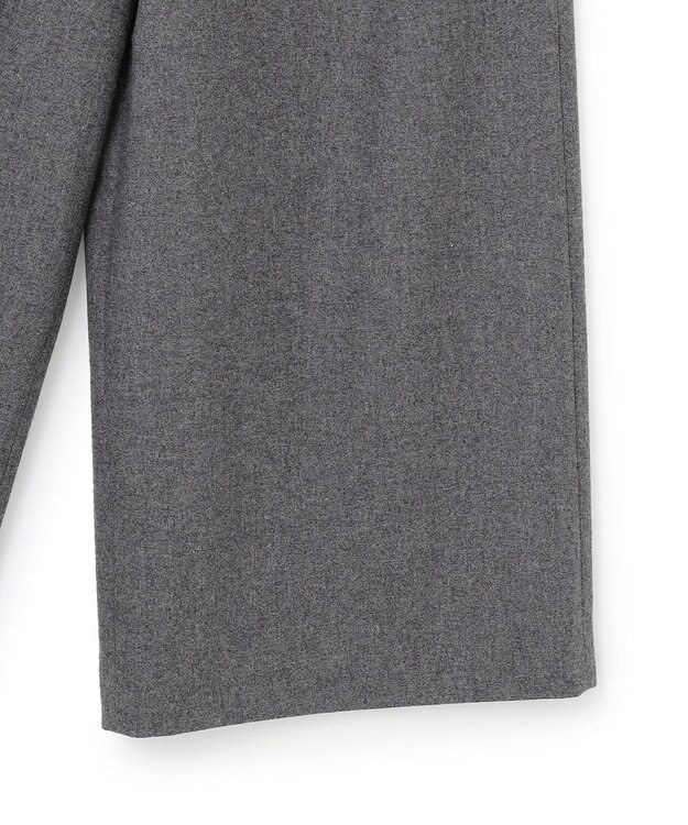 J.PRESS YORK STREET 【WOMEN】イージーワイドパンツ グレー系