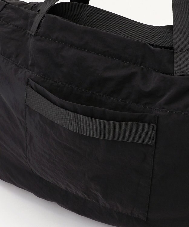 LA BAGAGERIE 【MONICA】ダブルハンドル　パッカブルビッグバッグ ブラック