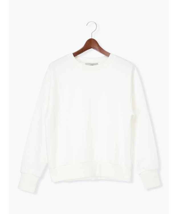 Te chichi プレート付き裏毛PO オフホワイト