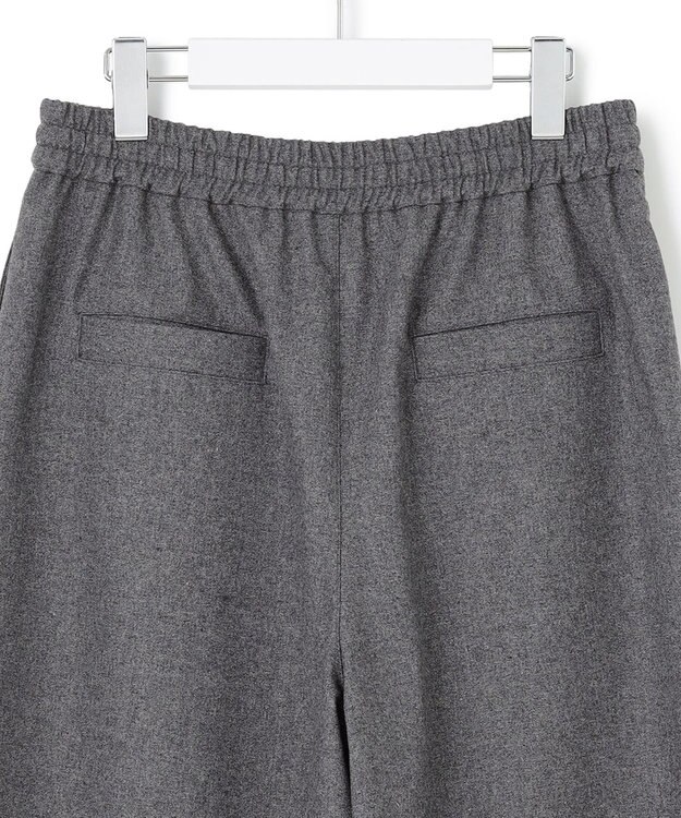 J.PRESS YORK STREET 【WOMEN】イージーワイドパンツ グレー系