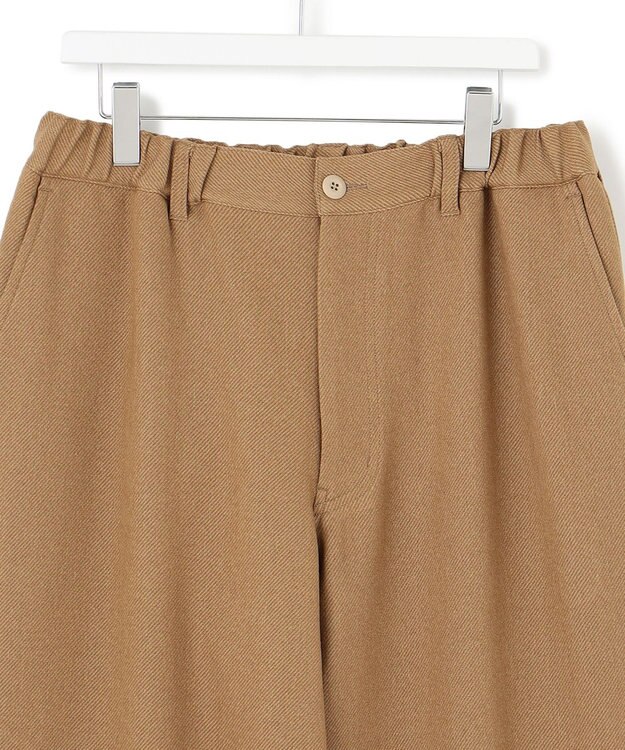 J.PRESS YORK STREET 【UNISEX】2WAYシルエット ツイルパンツ キャメル系