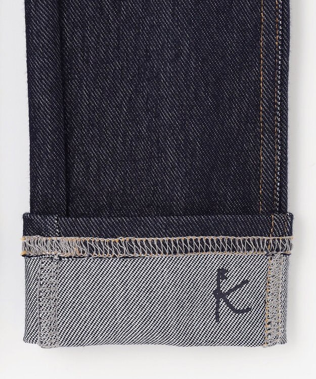 組曲 KIDS 【80-100㎝】デニムニット パンツ ネイビー系