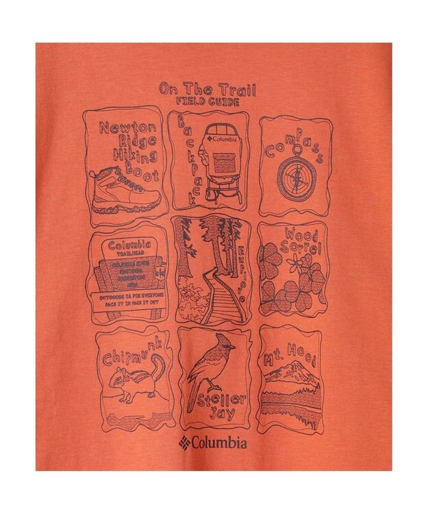 Columbia Columbia/ 【KIDS】バレークリークショートスリーブグラフィックシャツ /コロンビア Tuscan、 Hike Guide