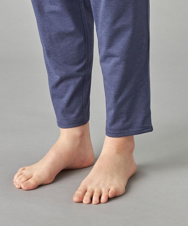 Chacott EazyCare＋テーパードパンツ ネイビー