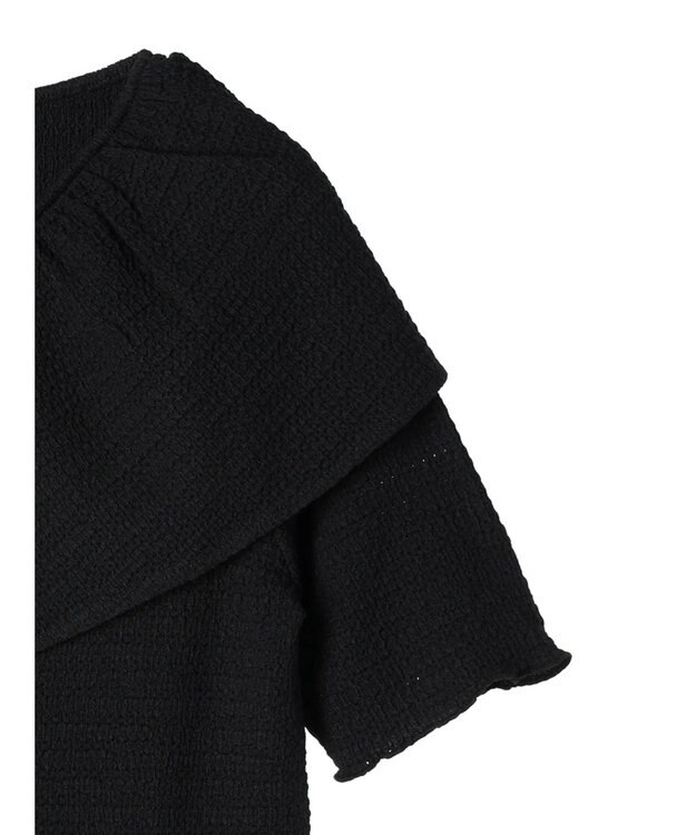 earth music&ecology ビッグカラーカットプルオーバー Black