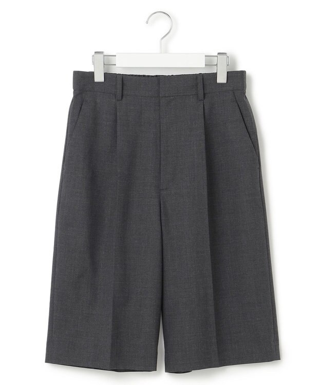 23区 L 【CLASSY.10月号掲載/洗える】TWマットクロス ハーフパンツ グレー系