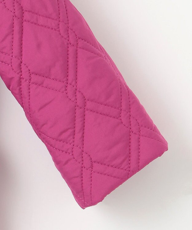 組曲 KIDS 【90-100㎝】中綿キルト コート ラズベリー系