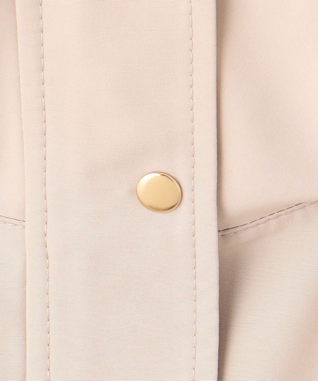 ANY SIS L 【撥水】フーディショート ブルゾン ライトベージュ