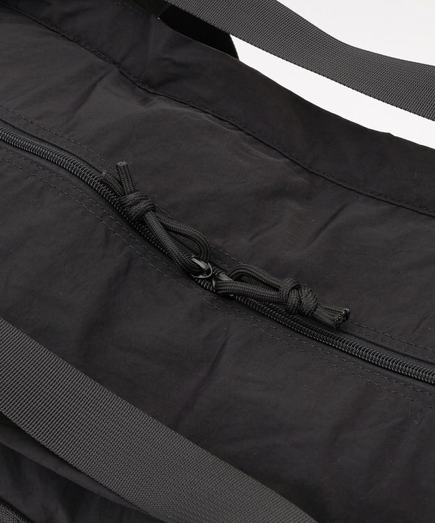 LA BAGAGERIE 【MONICA】ダブルハンドル　パッカブルビッグバッグ ブラック