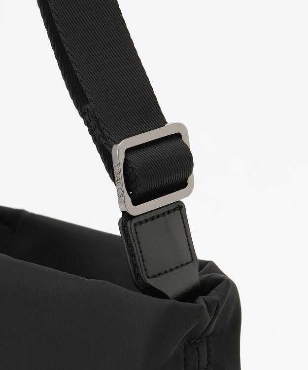 Y'SACCS ドローストリング コンビカラーショルダー ブラック