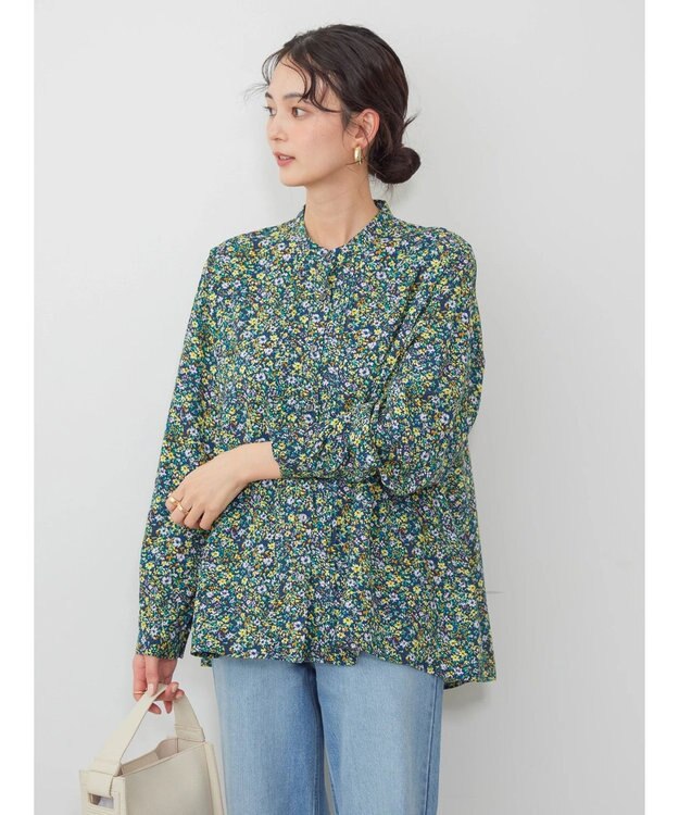 AMERICAN HOLIC サラックールタック使いブラウス Ivory