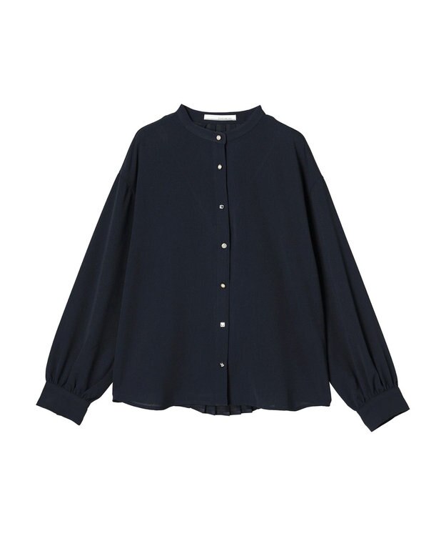 Green Parks ・ＥＬＥＮＣＡＲＥ　ＤＵＥ　バックプリーツブラウス Navy
