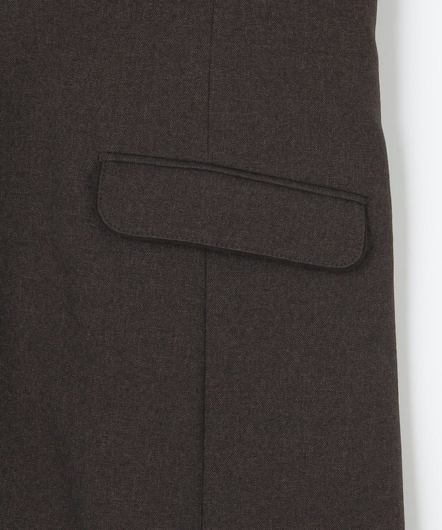 J.PRESS LADIES LANTECシャークスキン ジャンパースカート ブラウン系