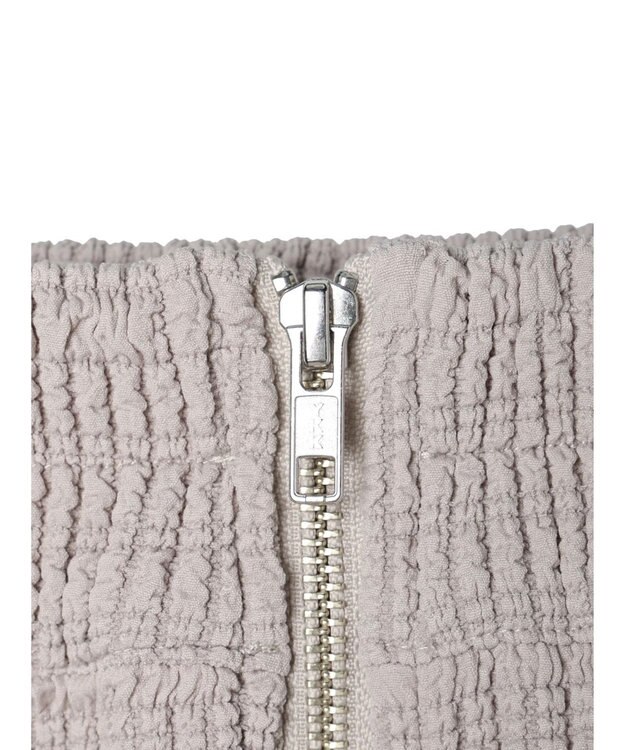 Green Parks ・ＥＬＥＮＣＡＲＥ　ＤＵＥ　２ｗａｙ　Ｗ－ＺＩＰスカート Gray