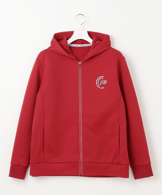 23区GOLF 【MEN】ダンボール フーディパーカー ワイン系