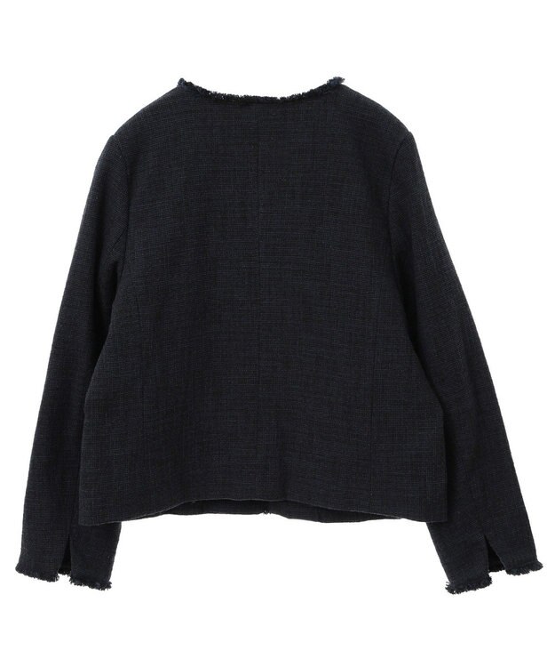 YECCA VECCA ツイードジャケット Navy