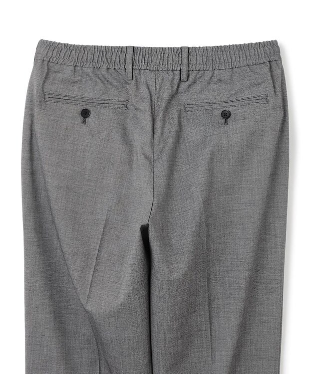 JOSEPH HOMME 【ストレッチ/ウエストゴム仕様】キャリーマンストレッチ ドロスト付ストレートパンツ / HOVE ライトグレー系