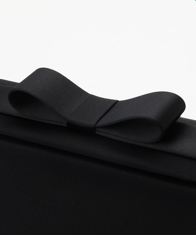 組曲 NOIR インナーマグネット リボンバッグ ブラック系