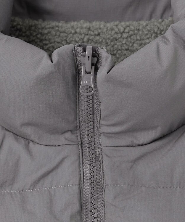 UNFILO MENS ウォーム ライトムーブ リバーシブルベスト [24年秋冬商品] グレー