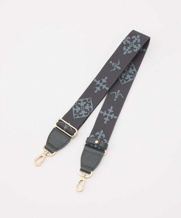 russet アレンジショルダーベルト［Monogram］(CE-1099) Gray