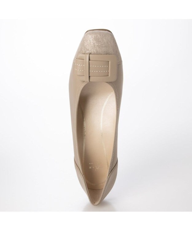 Riz raffinee <Riz raffinee>バックルモチーフパンプス ベージュ