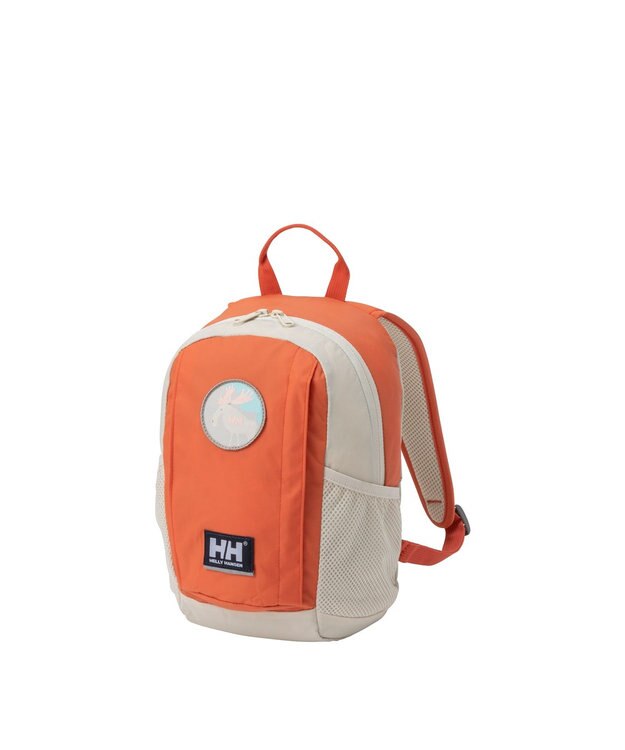 HELLY HANSEN 【キッズ・反射材付き・記名ラベル付】カイルハウスパック 8L ブラッドオレンジ