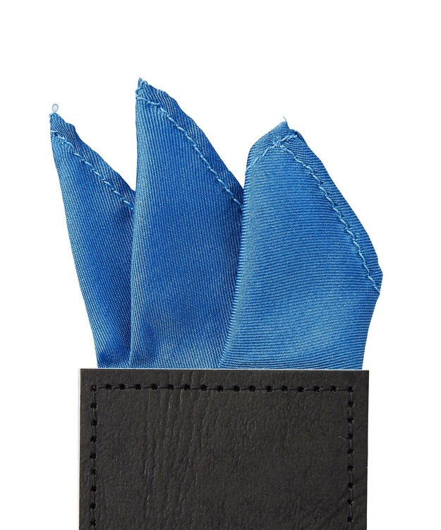 MIKI HOUSE HOT BISCUITS 【ミキハウス】 ストライプ柄ネクタイ(ポケットチーフ付) 紺