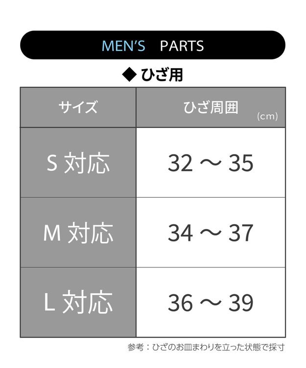 CW-X 【MEN】サポーター　ひざの負荷を軽減　片足用　/ワコール　BCO004 ブラック