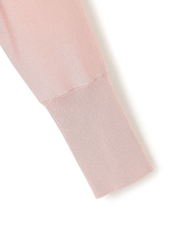 ICB L 【洗える】シンセティックハイゲージ Vネックニット ピンク系⁅WEB限定]