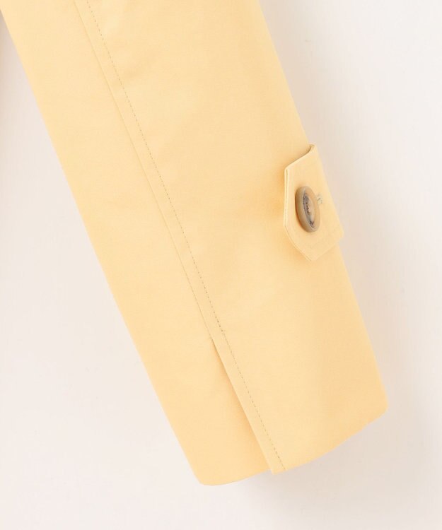 J.PRESS LADIES L 【撥水・WEB限定カラーあり】コットンポリエステル ツイル ロング コート イエロー系