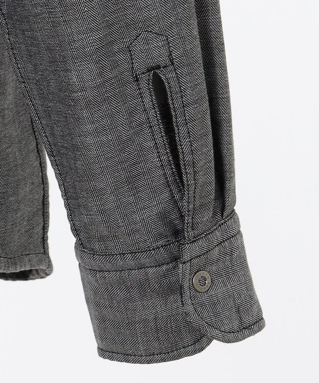 JOSEPH ABBOUD 【キングサイズ】リバーシブルチェック シャツ ブラック系