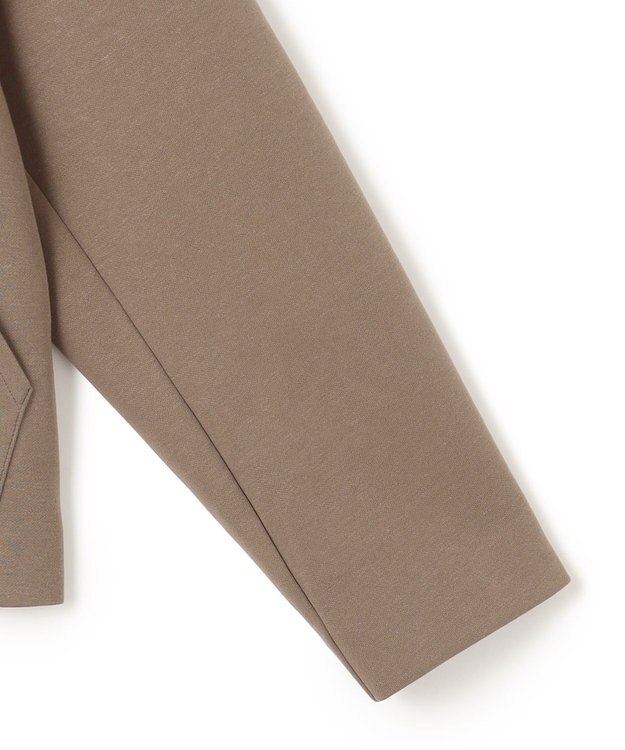 ICB L 【WEB限定・洗える】 コットンダンボール ブルゾン ブラウン系