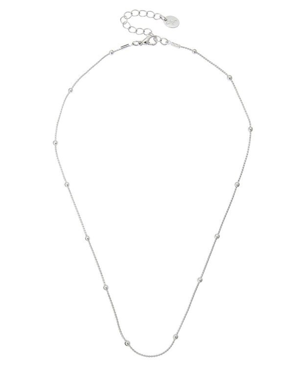 AMERICAN HOLIC ベビーパール・メタルボールＳＥＴネックレス Silver