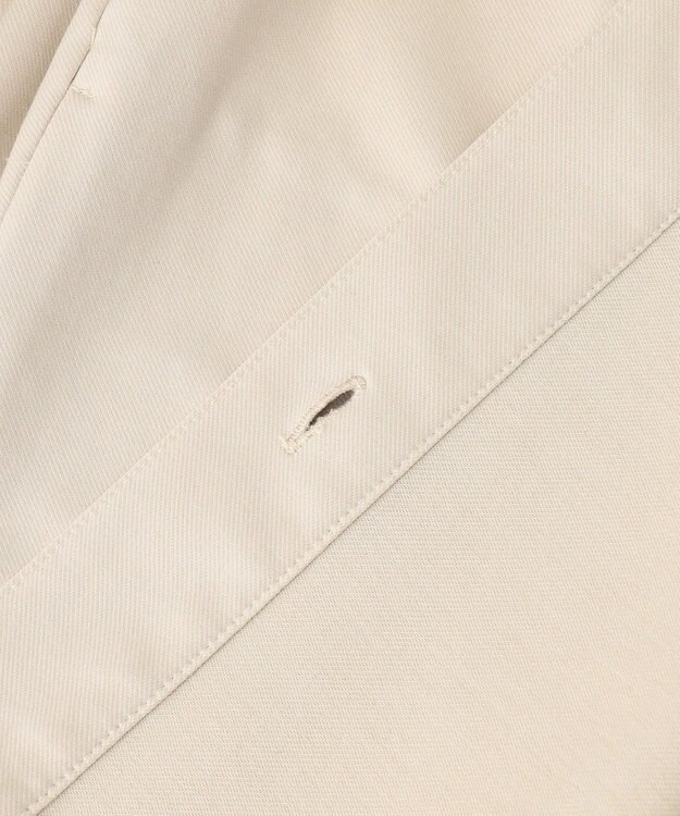 J.PRESS LADIES 【洗える】ツイルジャージー シャツ ジャケット グレージュ系