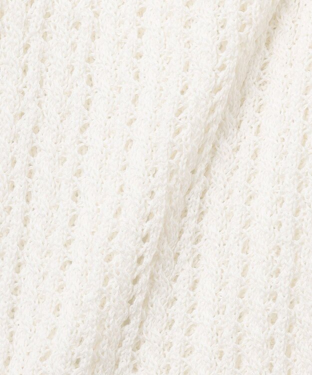 uncrave シースルーケーブルニット パンツ オフ