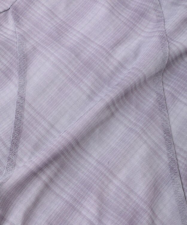 earth music&ecology フロントリボンチェックミニキャミワンピース Check Gray